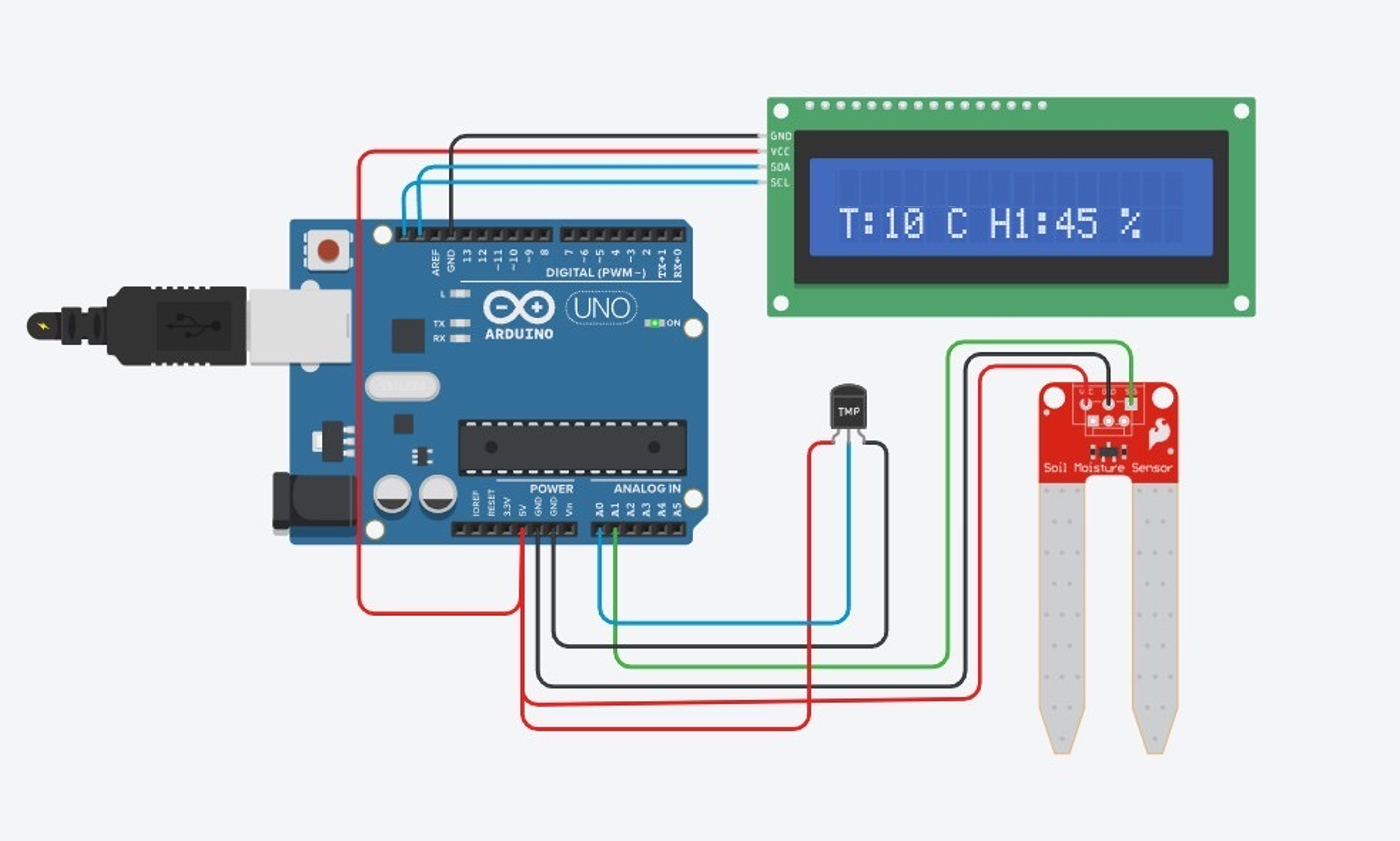 Arduino จำลองการทำงาน